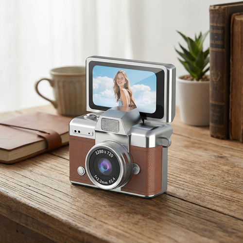 Mini Camara Retro Estilo Vintage