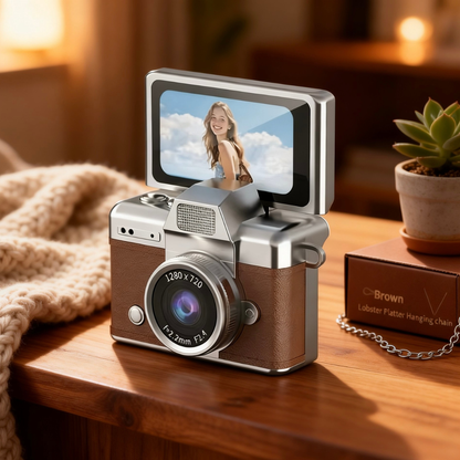 Mini Camara Retro Estilo Vintage