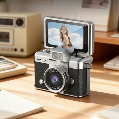 Mini Camara Retro Estilo Vintage