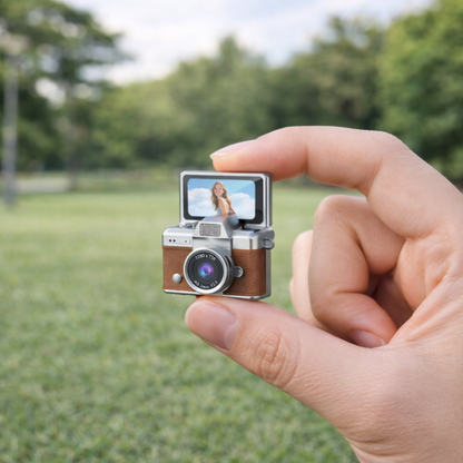Mini Camara Retro Estilo Vintage