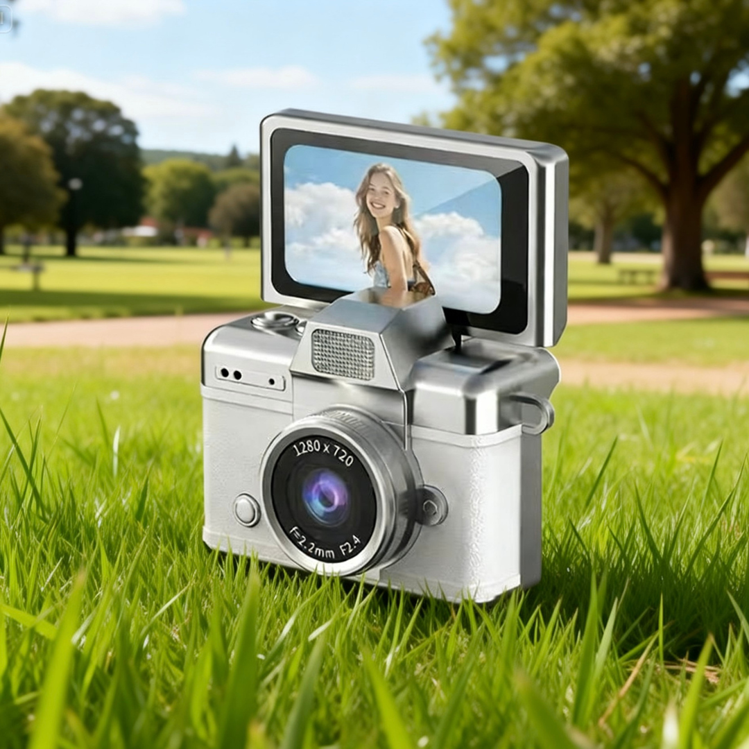 Mini Camara Retro Estilo Vintage